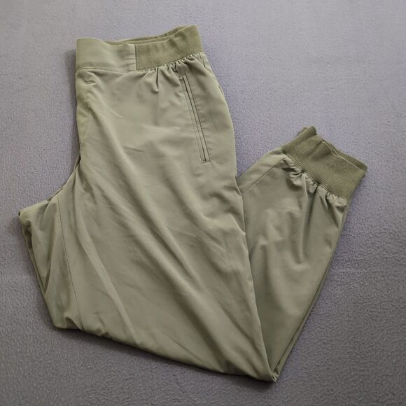 Banana Republic Women MP Olive Green Active Lightweight Joggers Pants - Picture 1 of 11